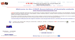 Desktop Screenshot of 4rarassociationsaustralia.com